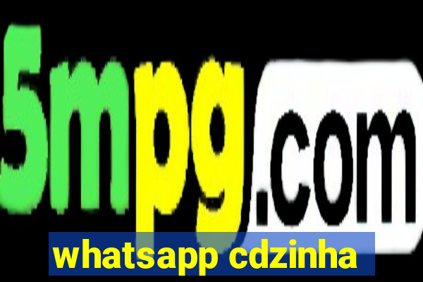 whatsapp cdzinha