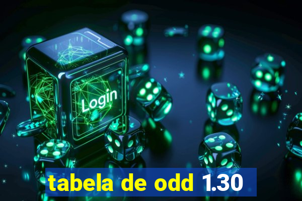 tabela de odd 1.30