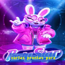 cartas prontas para retiro católico