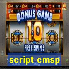 script cmsp