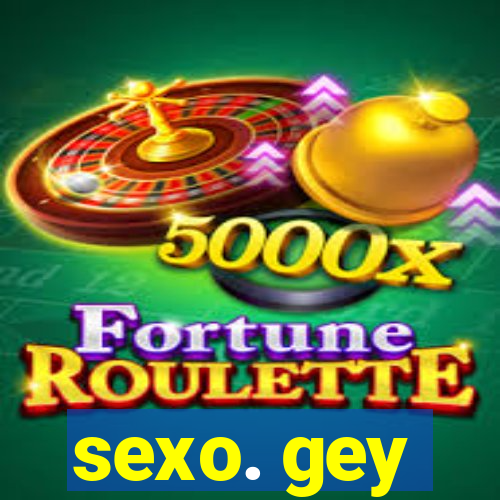 sexo. gey