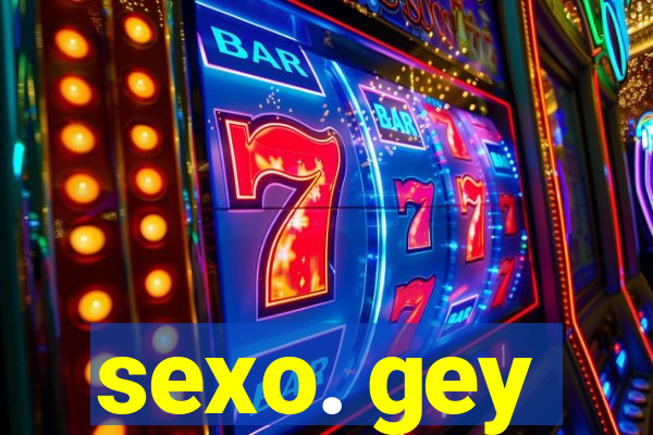 sexo. gey