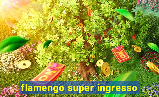 flamengo super ingresso
