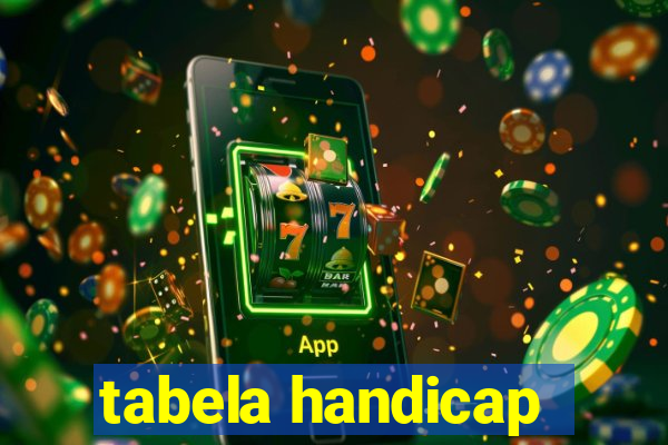 tabela handicap