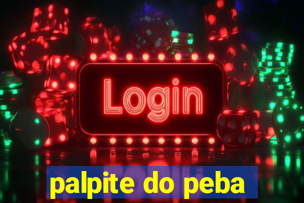 palpite do peba