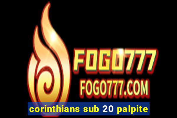 corinthians sub 20 palpite