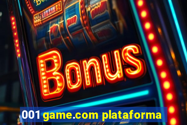 001 game.com plataforma