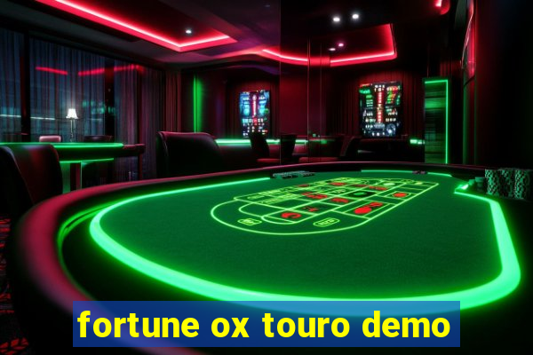 fortune ox touro demo