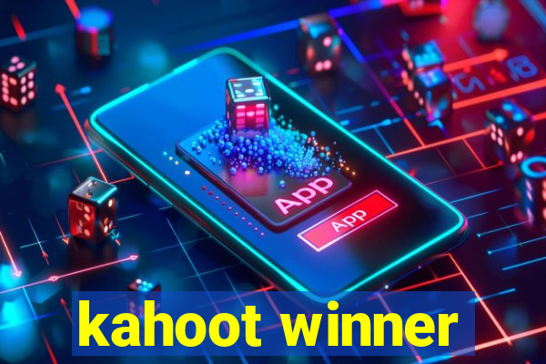 kahoot winner