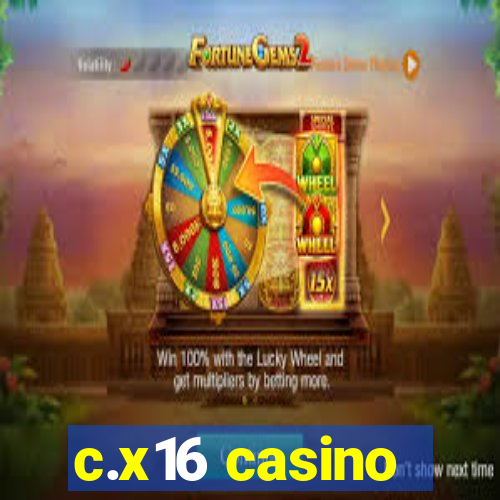 c.x16 casino