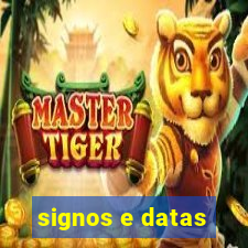signos e datas
