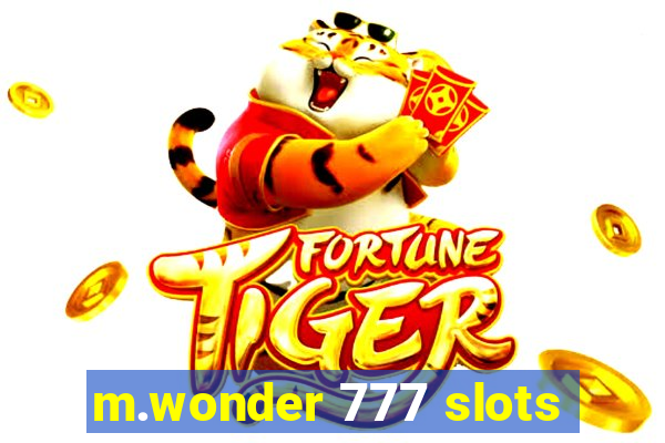 m.wonder 777 slots