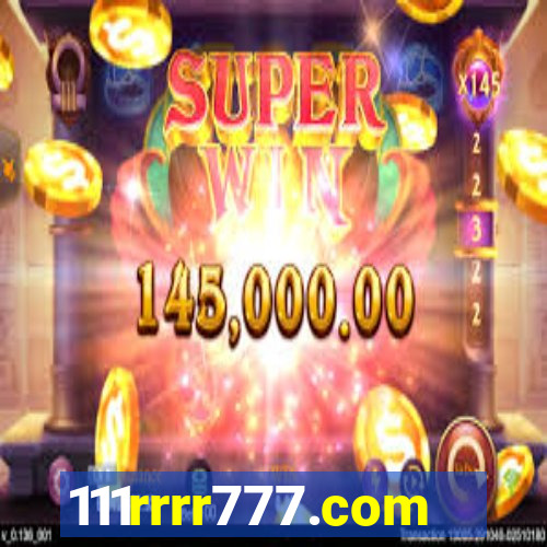 111rrrr777.com