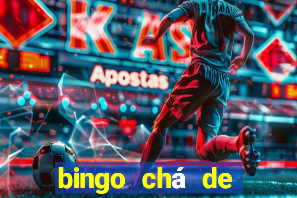 bingo chá de bebê excel