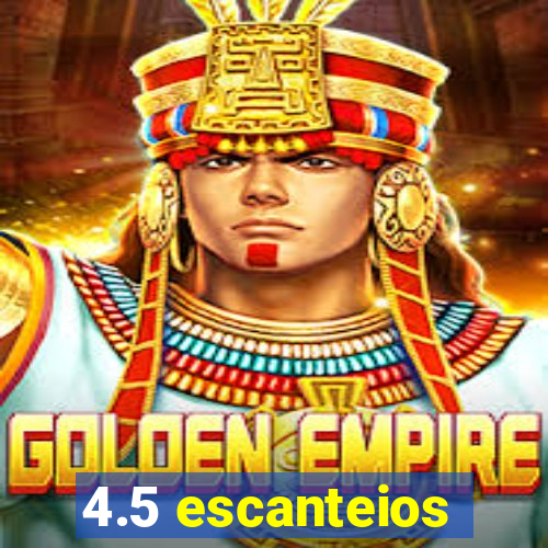 4.5 escanteios