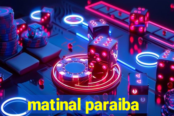 matinal paraiba