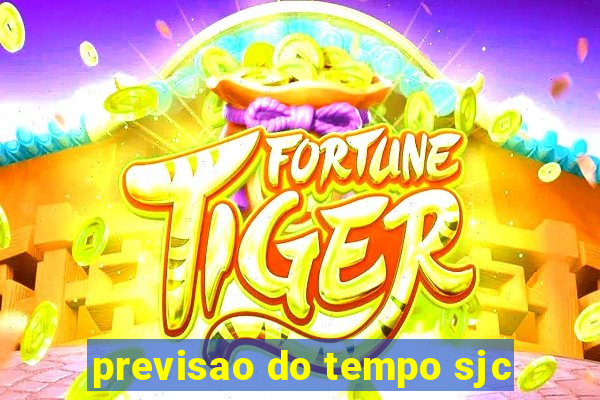 previsao do tempo sjc