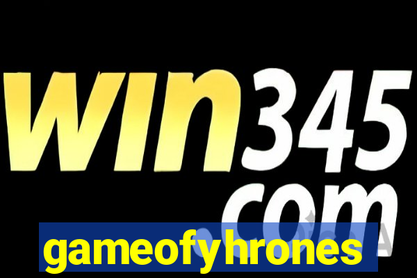 gameofyhrones