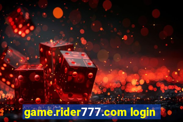 game.rider777.com login