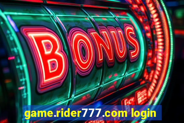 game.rider777.com login