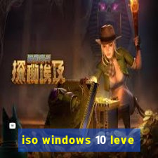 iso windows 10 leve