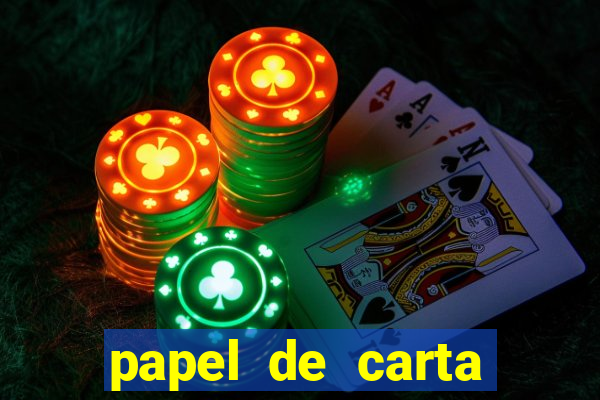 papel de carta masculino para imprimir