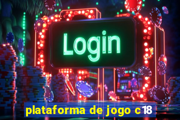 plataforma de jogo c18