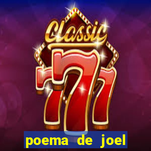 poema de joel rufino dos santos