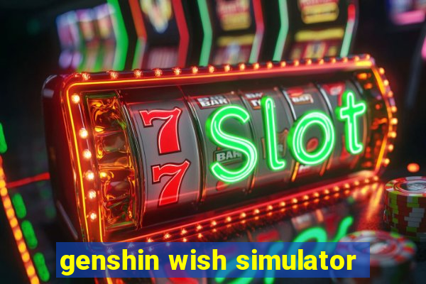 genshin wish simulator