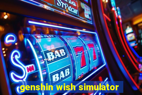 genshin wish simulator