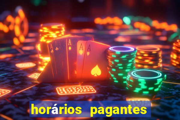 horários pagantes pg soft
