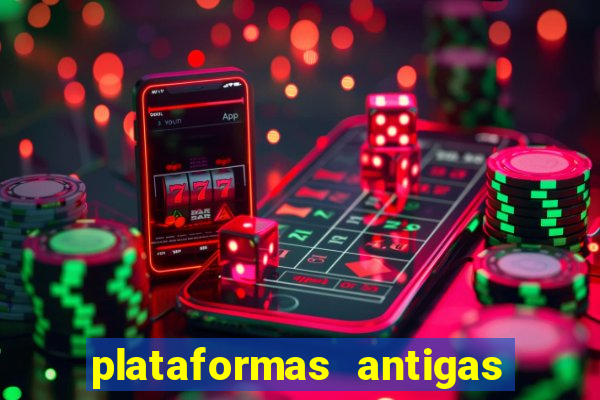 plataformas antigas de jogos