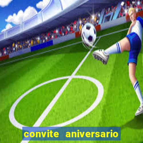 convite aniversario infantil futebol
