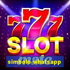 simbolo whatsapp