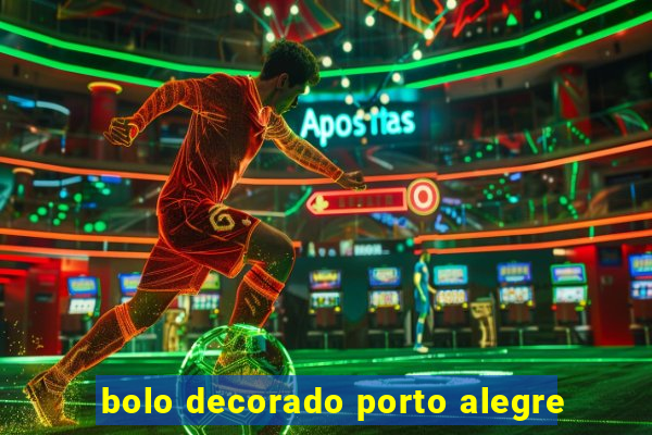 bolo decorado porto alegre