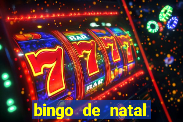bingo de natal para imprimir gratis