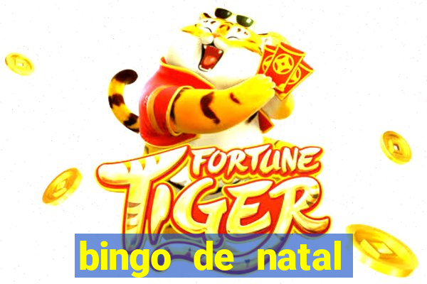 bingo de natal para imprimir gratis