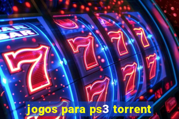 jogos para ps3 torrent