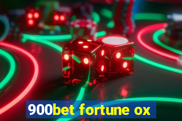900bet fortune ox