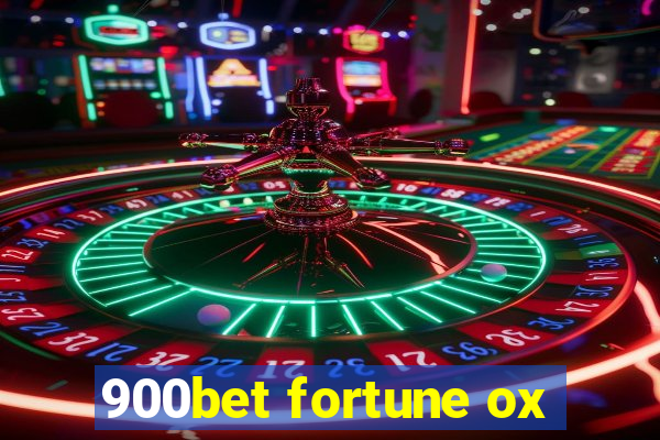 900bet fortune ox