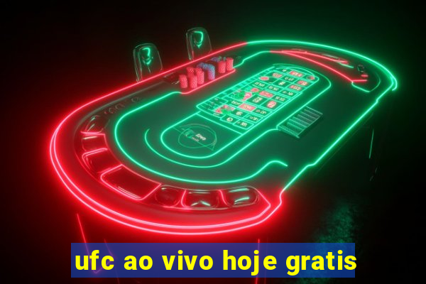 ufc ao vivo hoje gratis