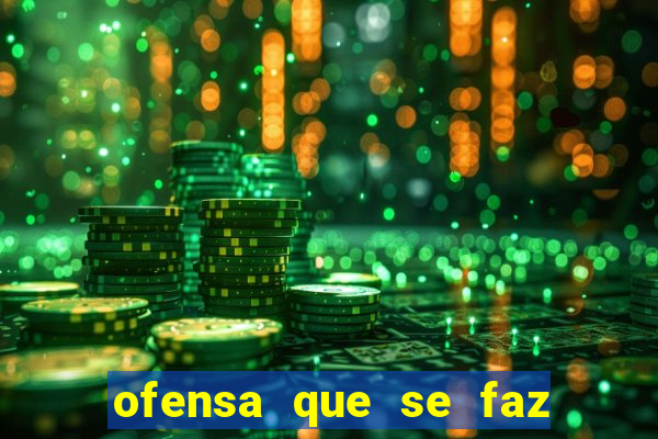 ofensa que se faz a alguem injuria codycross