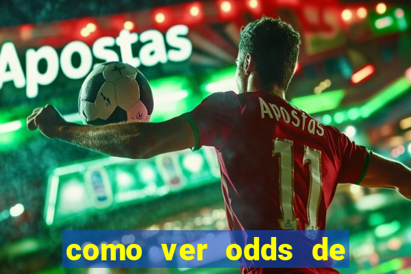 como ver odds de jogos passados