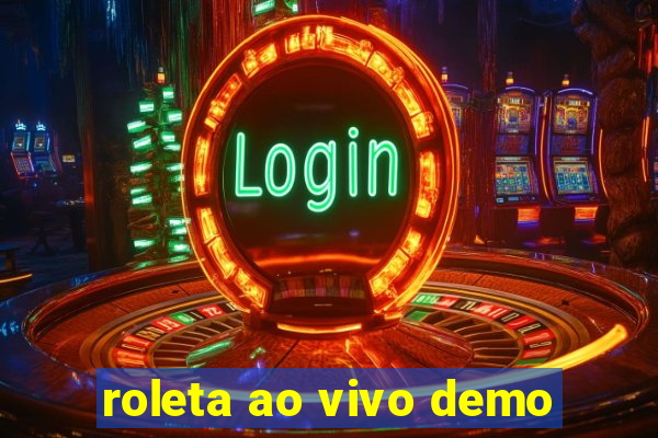 roleta ao vivo demo