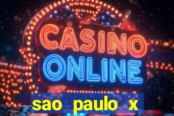 sao paulo x botafogo palpite