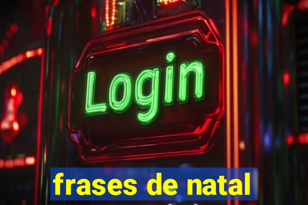frases de natal