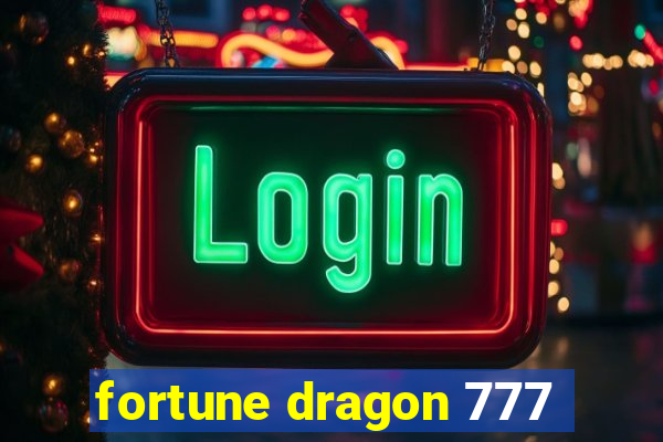fortune dragon 777
