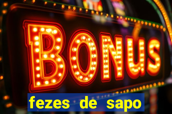 fezes de sapo transmite doença para humanos
