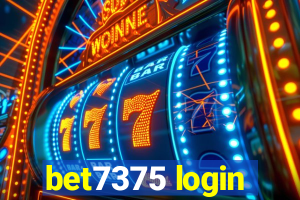bet7375 login