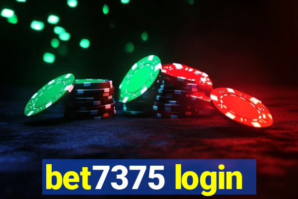 bet7375 login